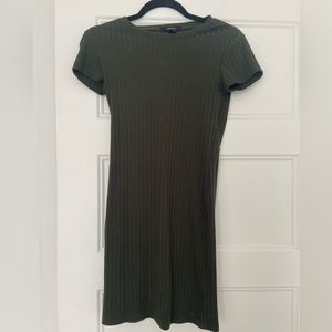 Mini khaki cotton dress (worn once!)